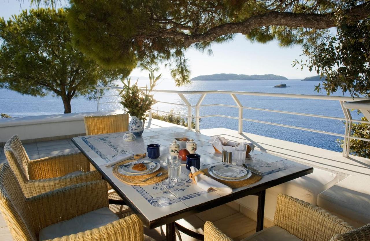 Super Luxury Skiathos Villa Seven Stunning Bedroom Suites Villa Daphne Achliades Achladies  Esterno foto
