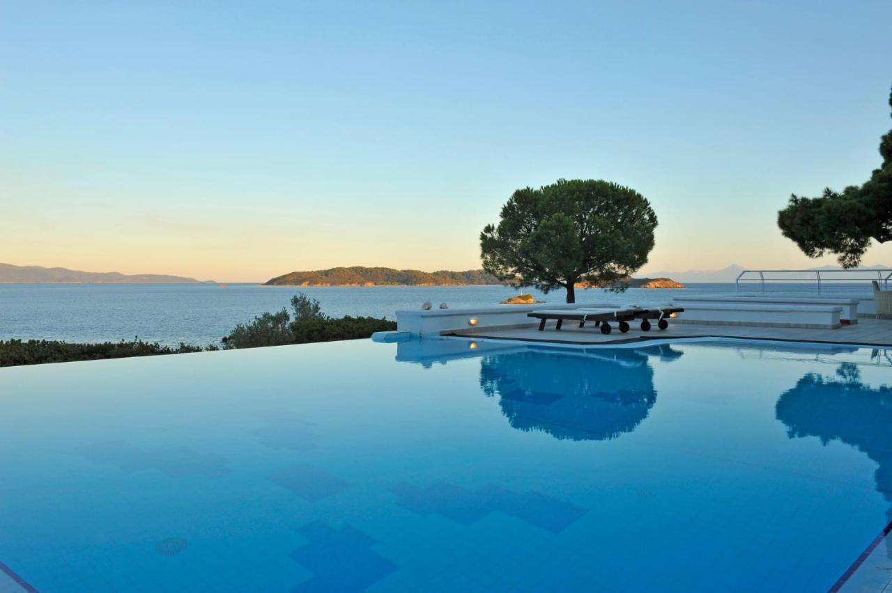 Super Luxury Skiathos Villa Seven Stunning Bedroom Suites Villa Daphne Achliades Achladies  Esterno foto