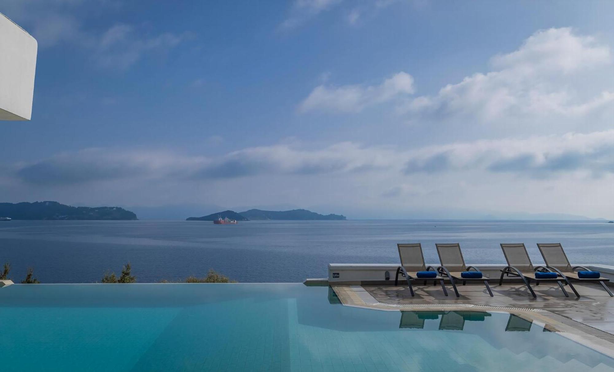 Super Luxury Skiathos Villa Seven Stunning Bedroom Suites Villa Daphne Achliades Achladies  Esterno foto