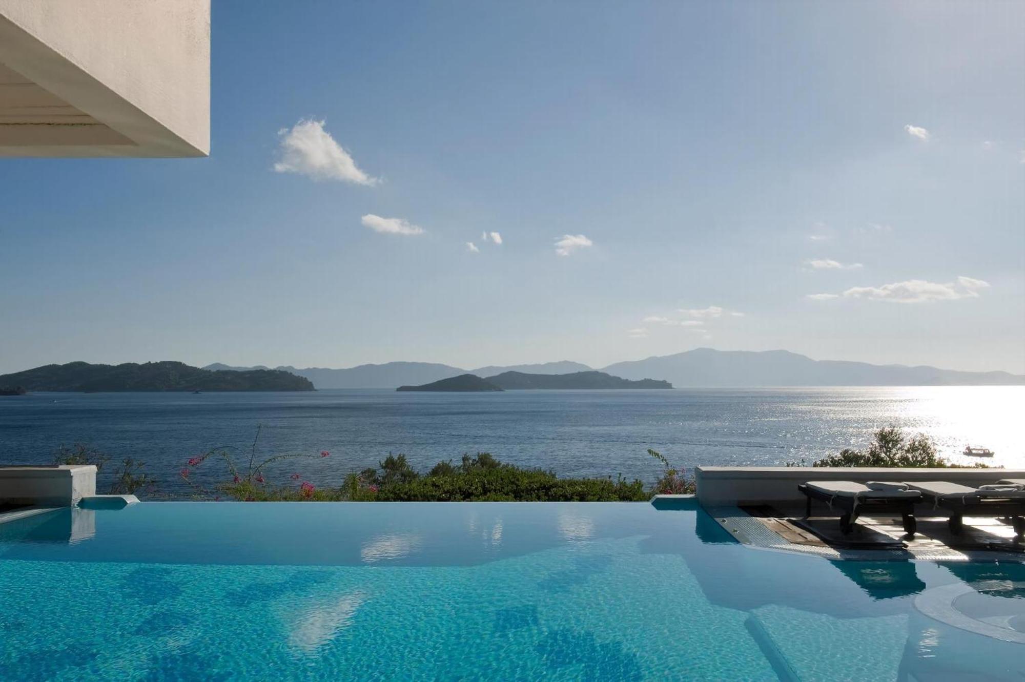 Super Luxury Skiathos Villa Seven Stunning Bedroom Suites Villa Daphne Achliades Achladies  Esterno foto
