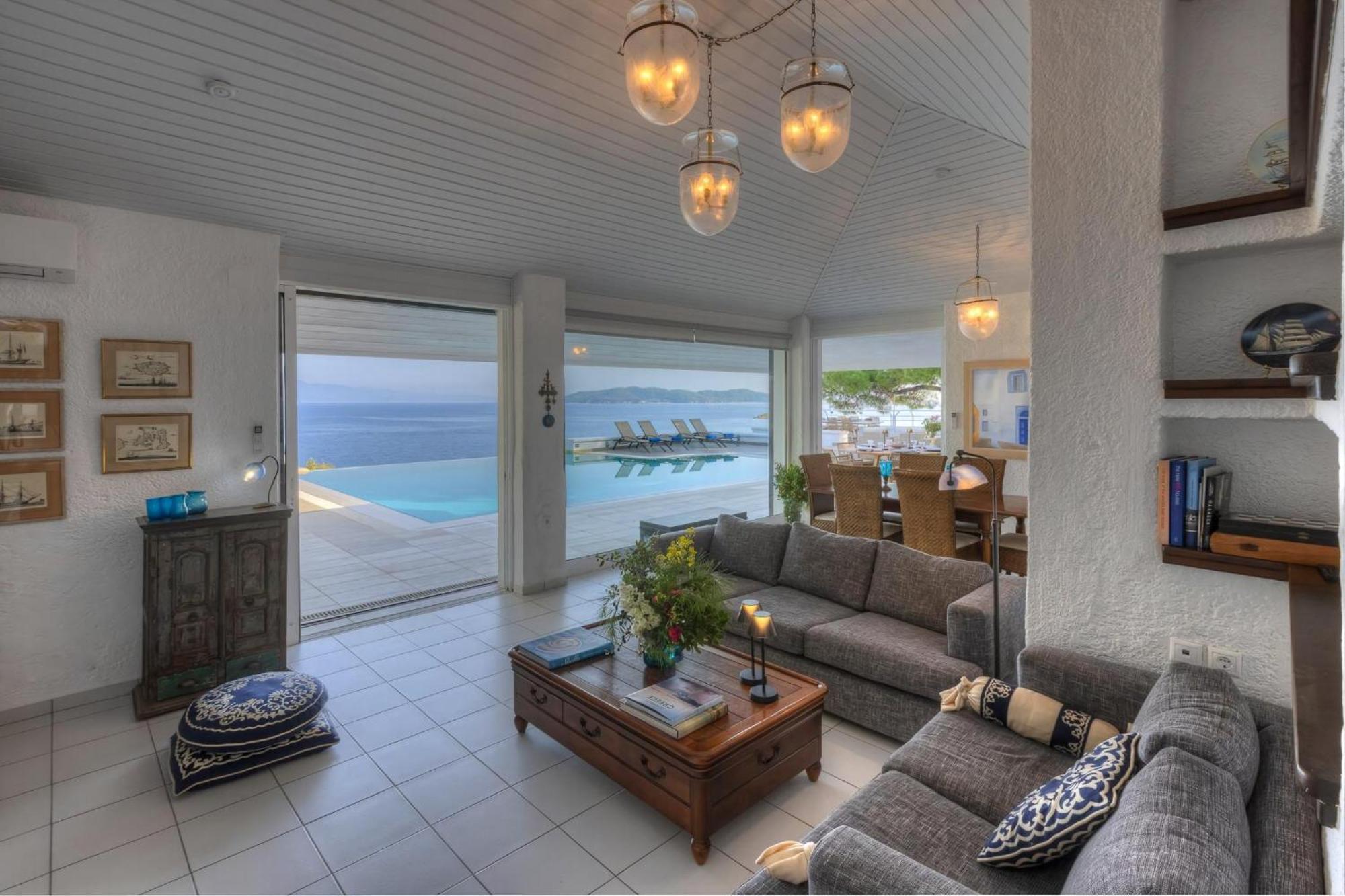 Super Luxury Skiathos Villa Seven Stunning Bedroom Suites Villa Daphne Achliades Achladies  Esterno foto