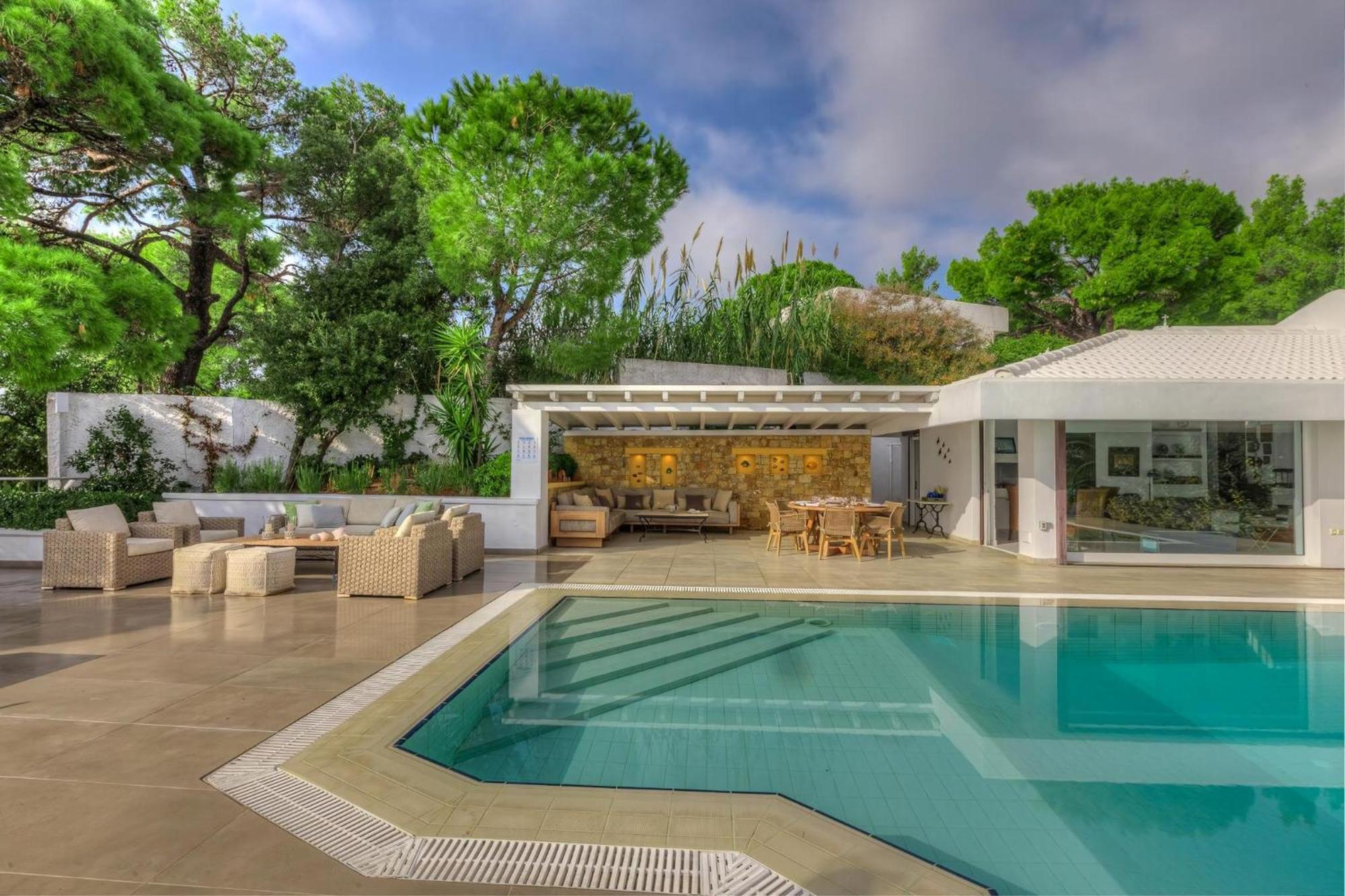 Super Luxury Skiathos Villa Seven Stunning Bedroom Suites Villa Daphne Achliades Achladies  Esterno foto